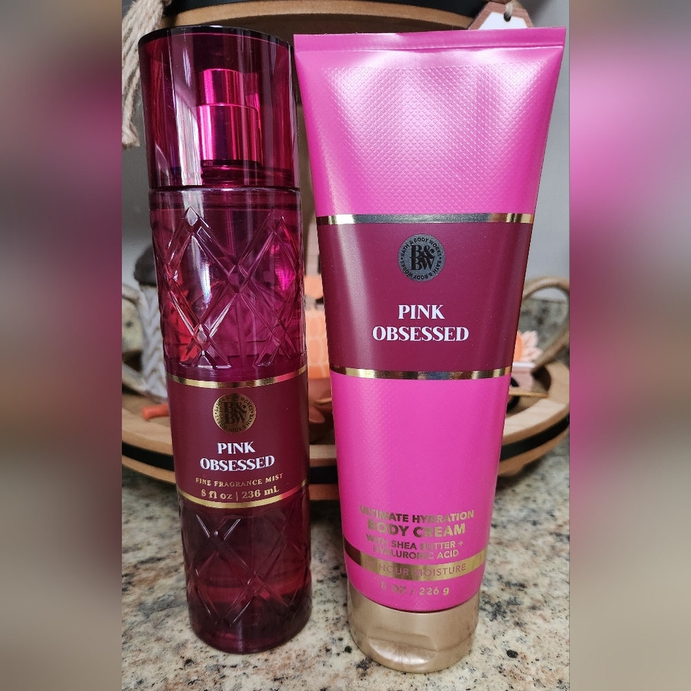 NEW Bath and Body Works "Pink Obsessed" Body Care Bundle